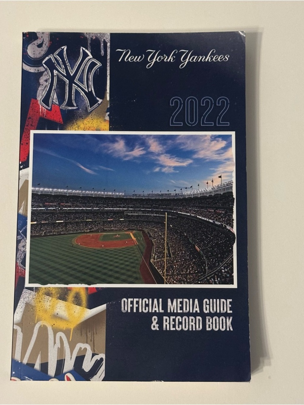 New York Yankees 2022 Official Media Guide & Record Book - Navy
